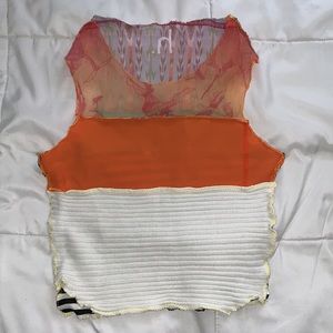 Patchwork tank top